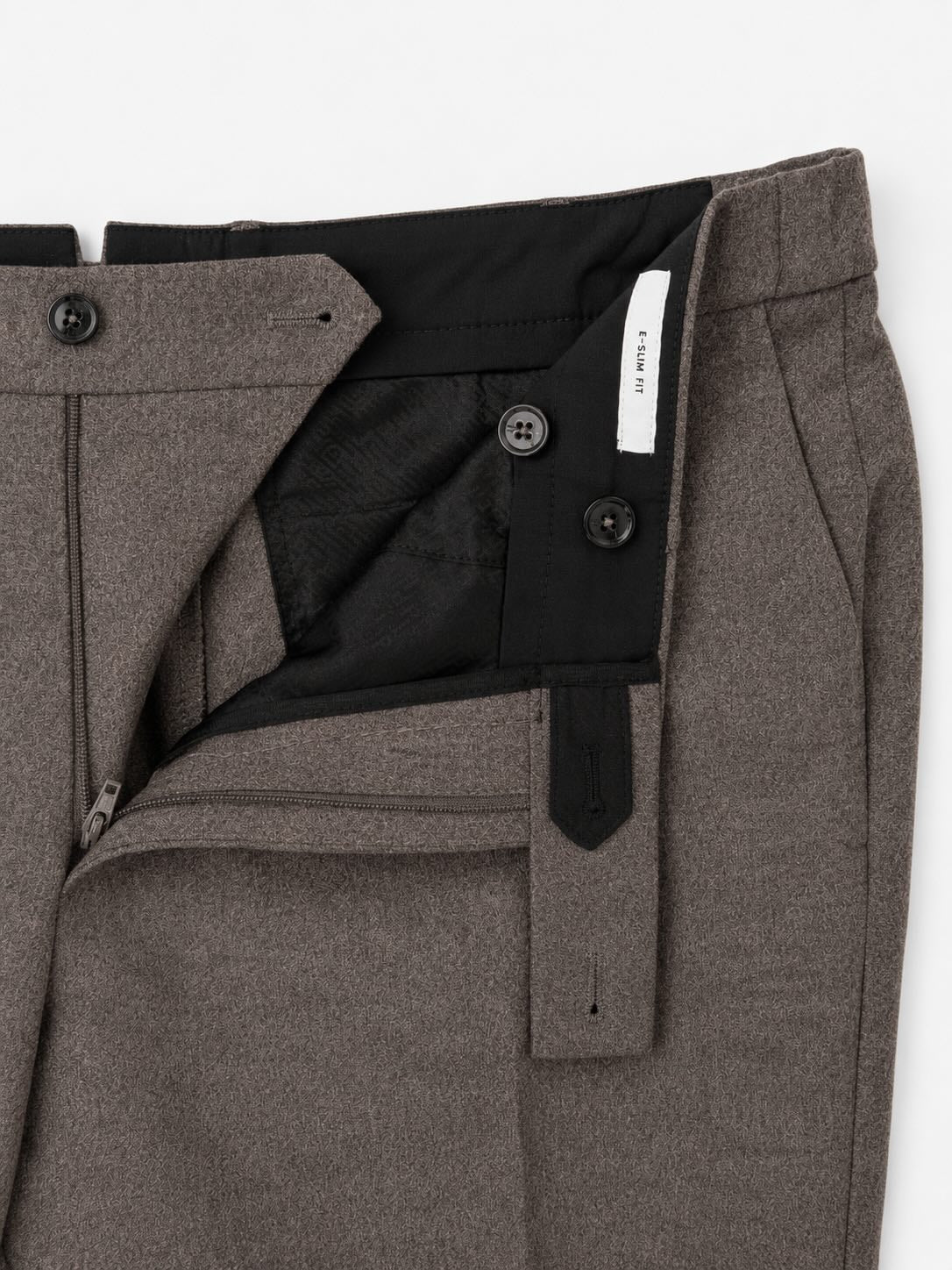 Woll-Kaschmirhose in Taupe