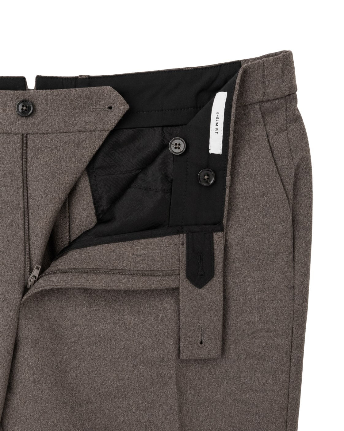 Woll-Kaschmirhose in Taupe