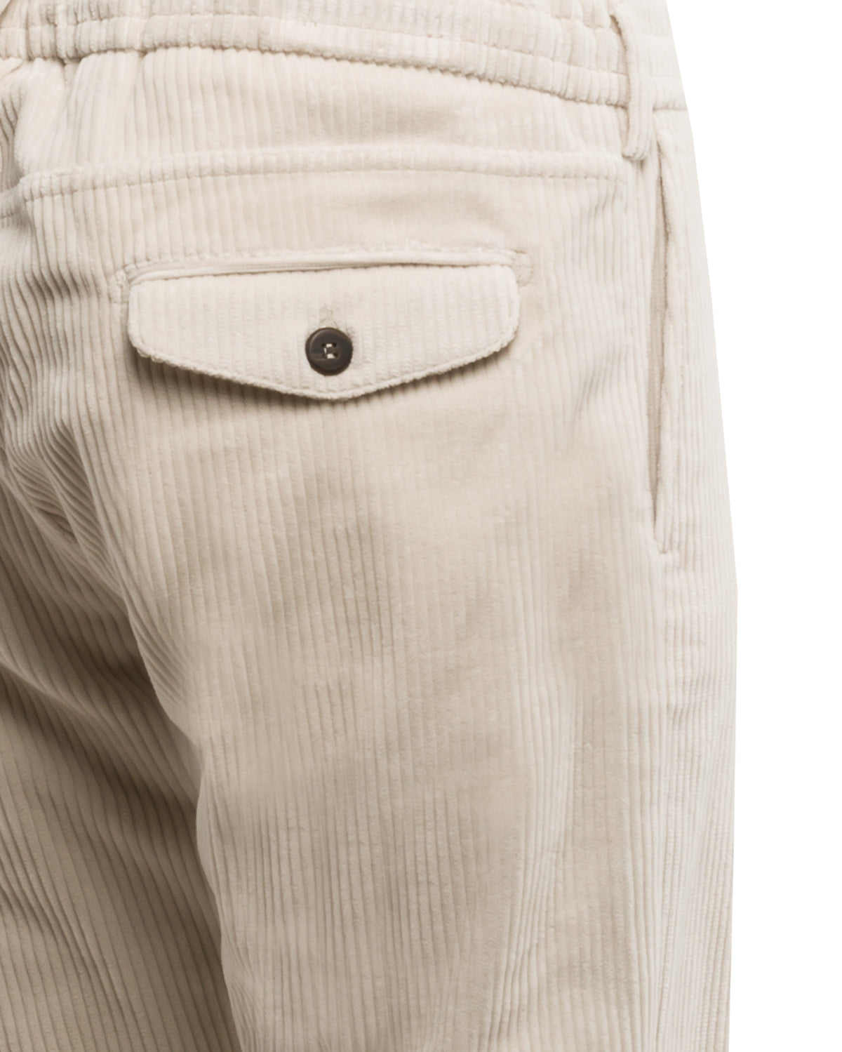 CORDUROY TROUSERS WITH DRAWSTRING