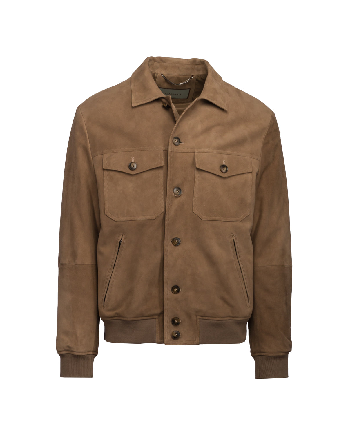 Goat Suede Leather Jacket
