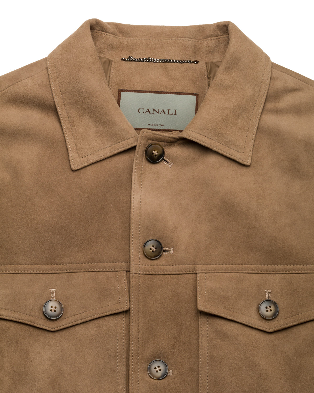 Goat Suede Leather Jacket