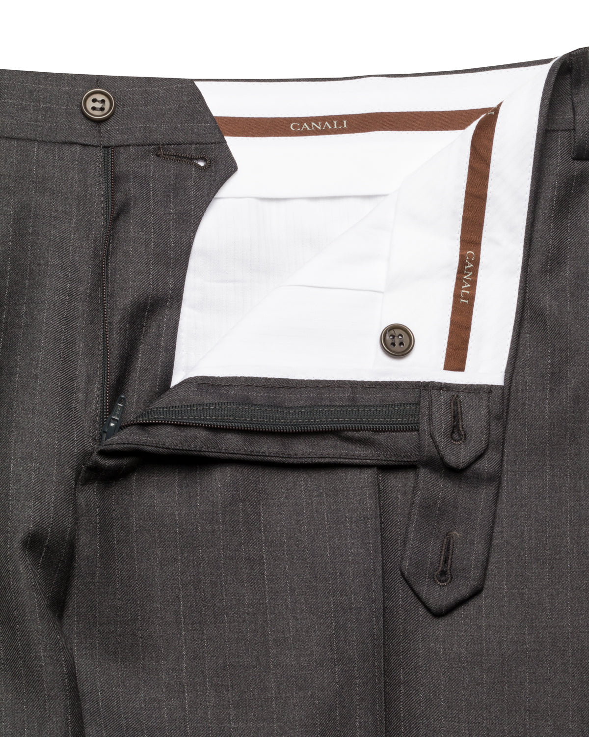 PINSTRIPE SUIT, WOOL
