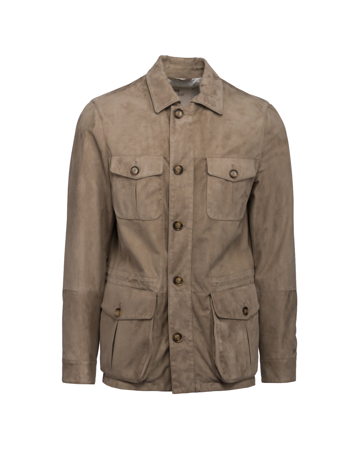 Goat Suede Safari Jacket