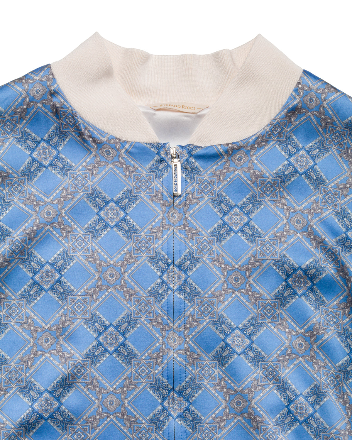 Silk Bomber Jacket Pattern Stretch