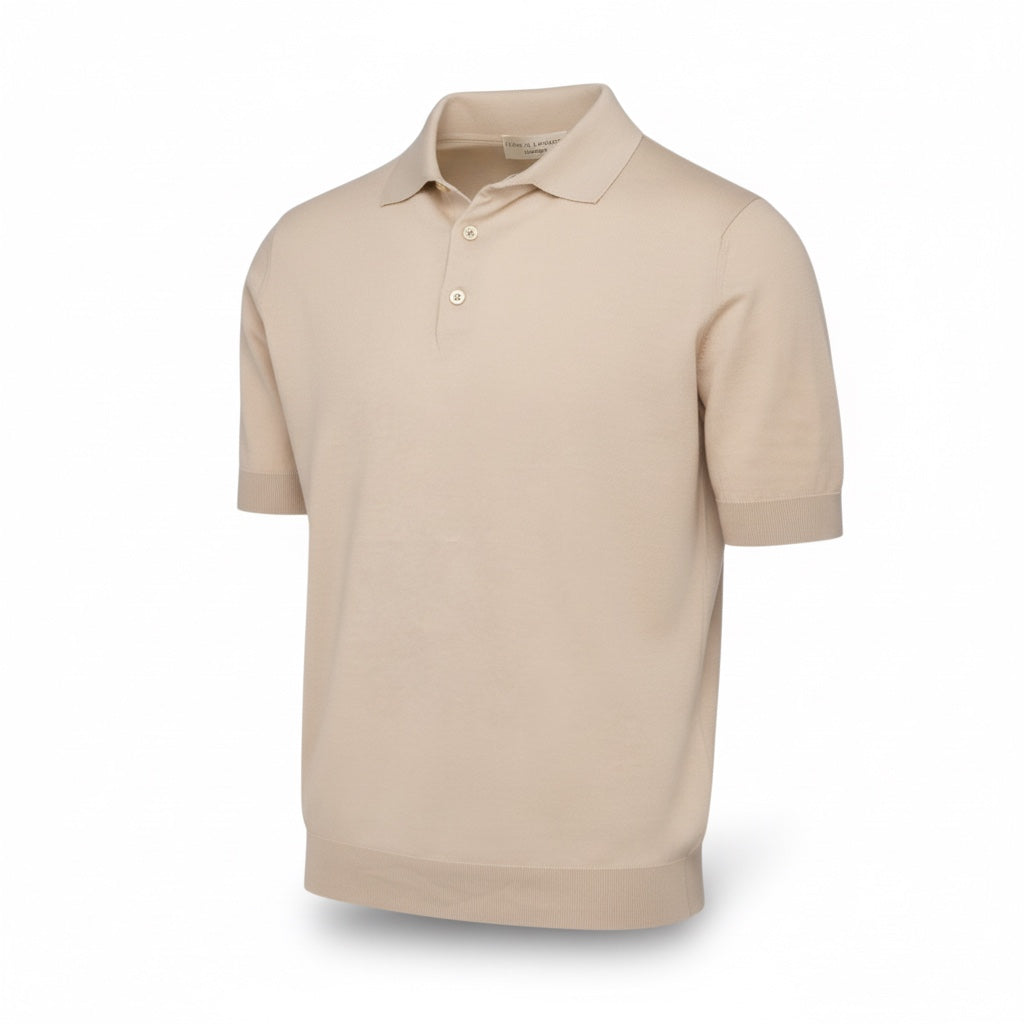 Cotton Knit Polo Slim Fit