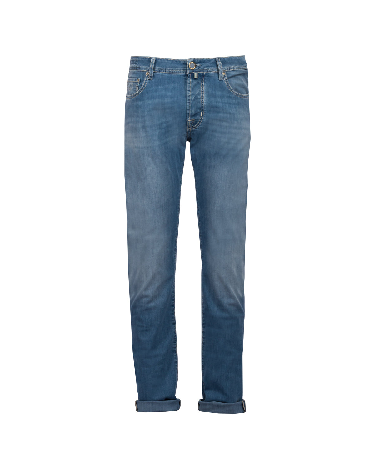 Cotton Viscose Stretch Slim Fit