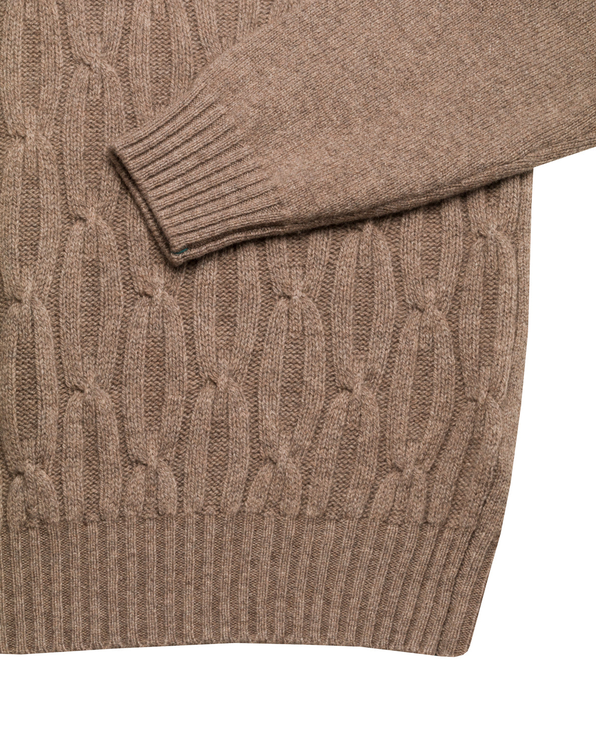 CASHMERE HALF ZIP SWEATER