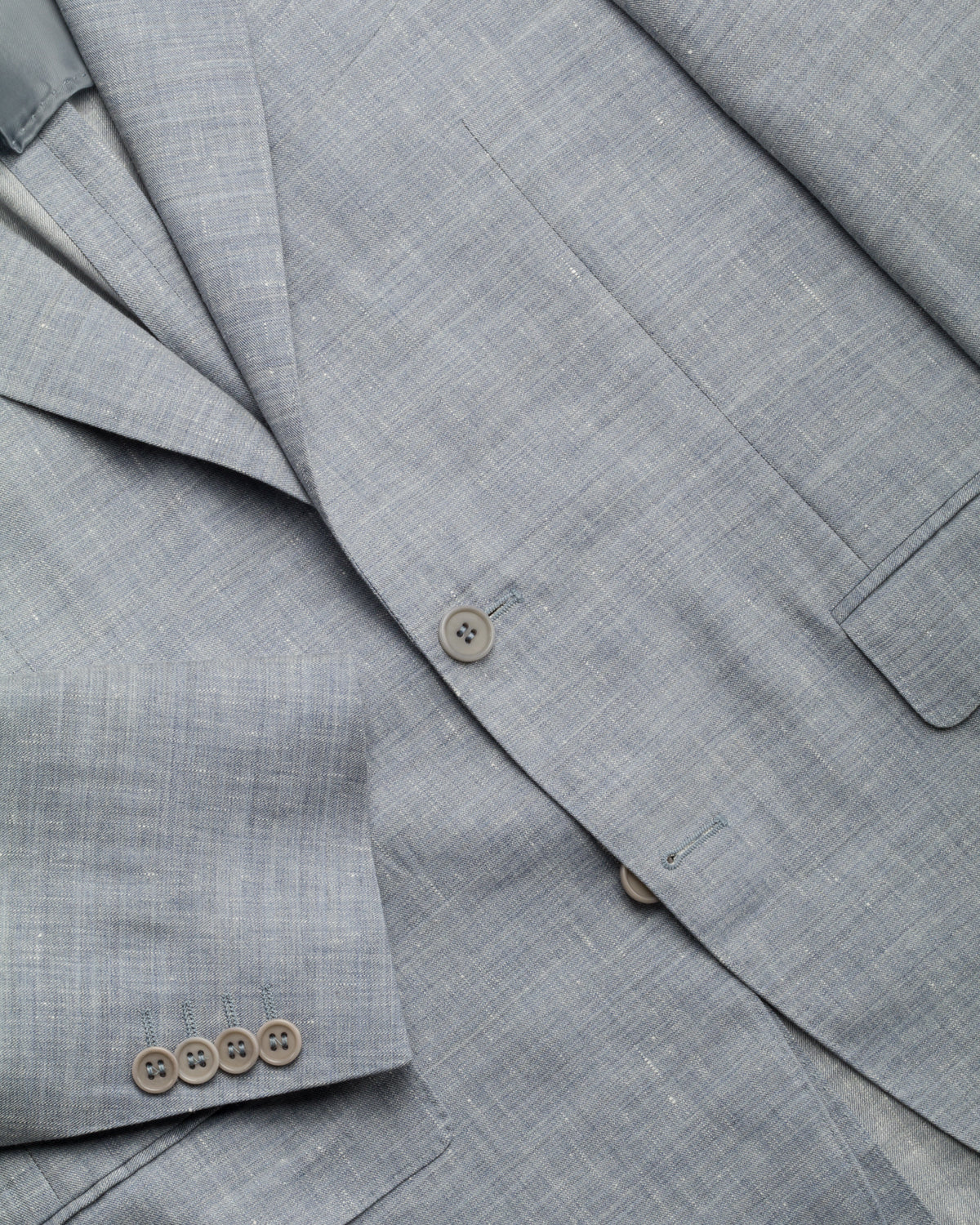 Linen Wool Suit Slim Fit