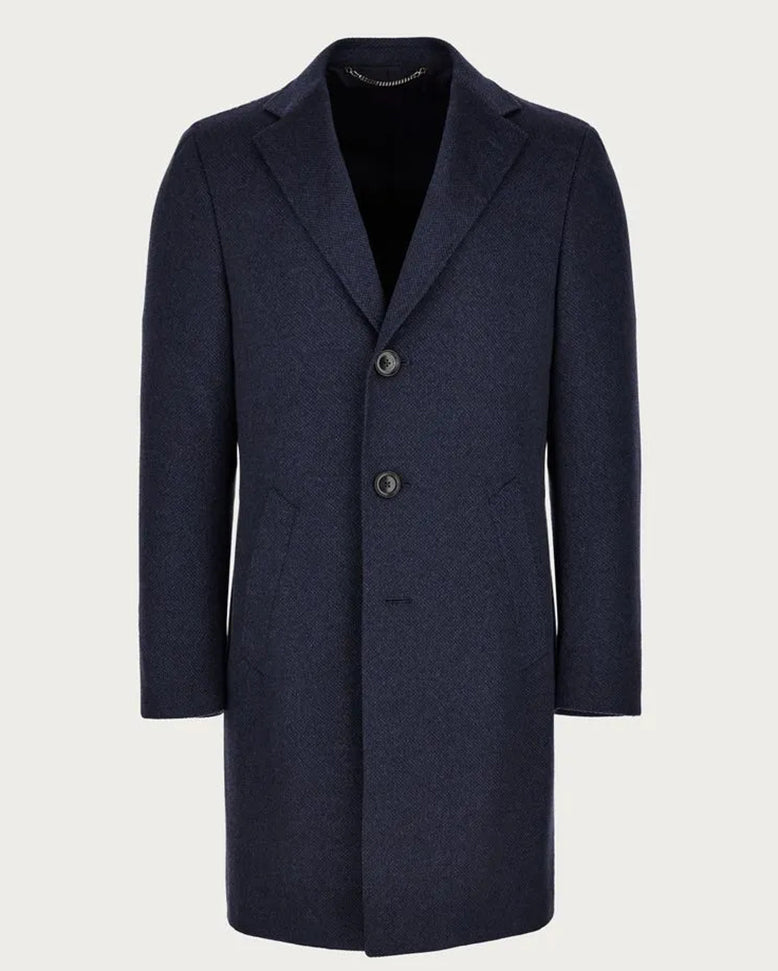 Coat - Blue Cashmere