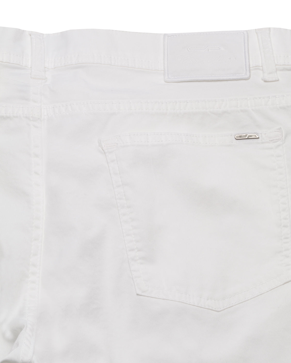Cotton Blend Five Pocket Trousers