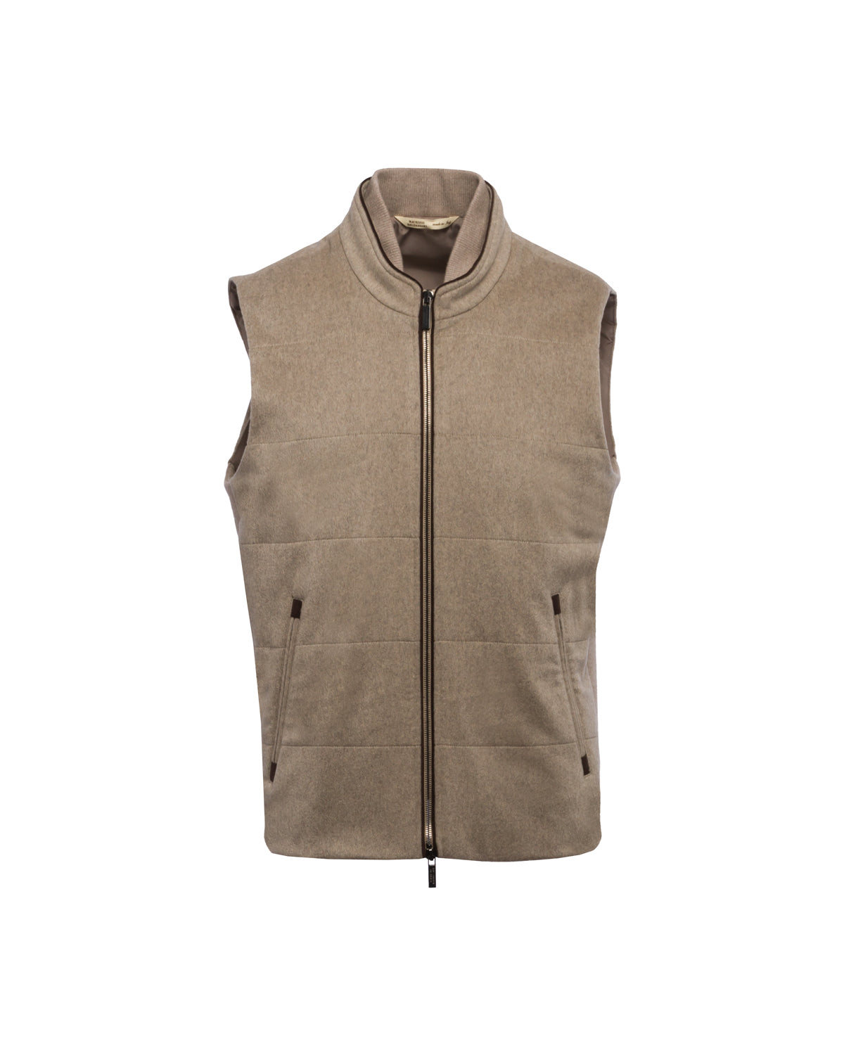 CASHMERE QUILTED VEST