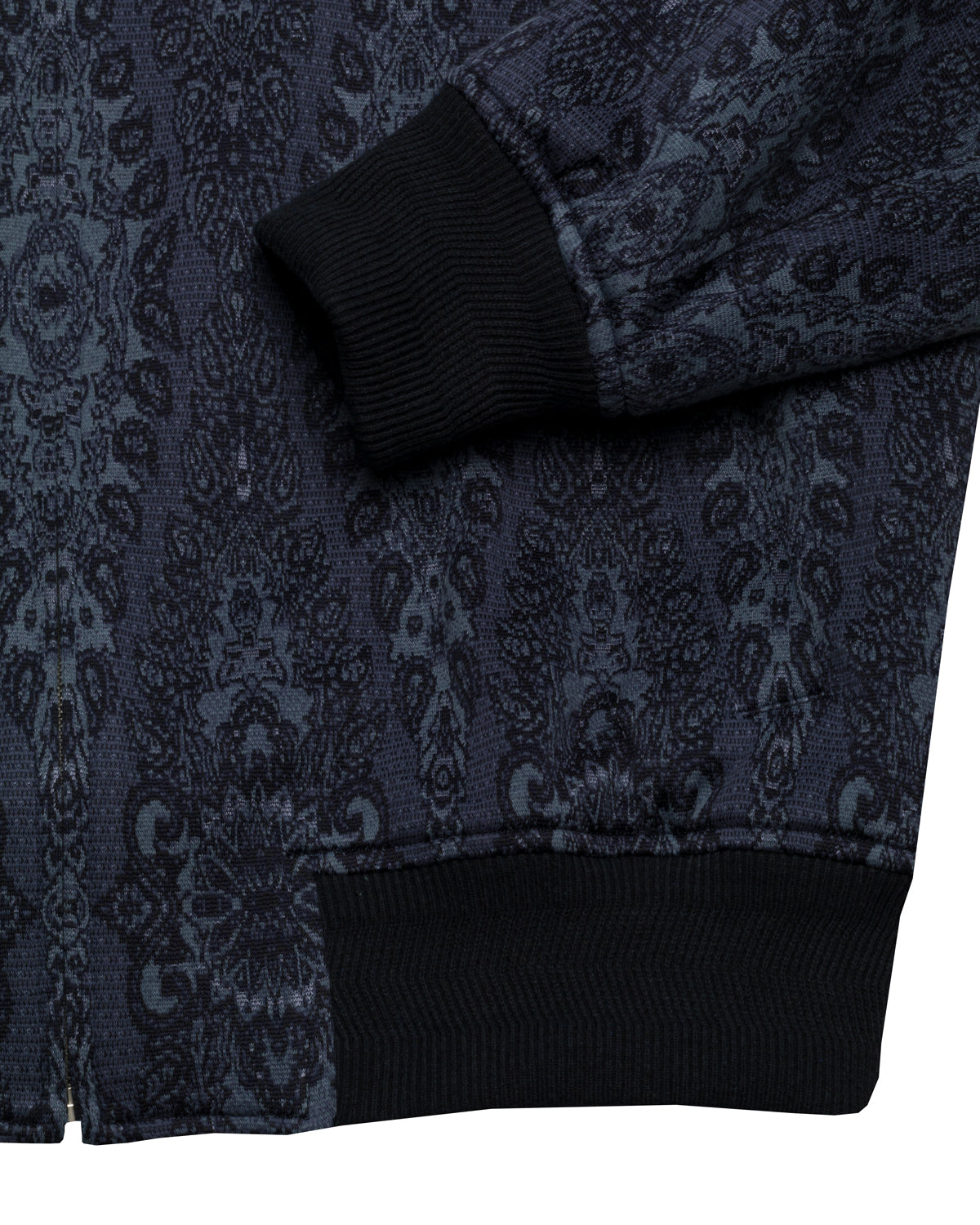 Cotton Jacquard Bomber Jacket