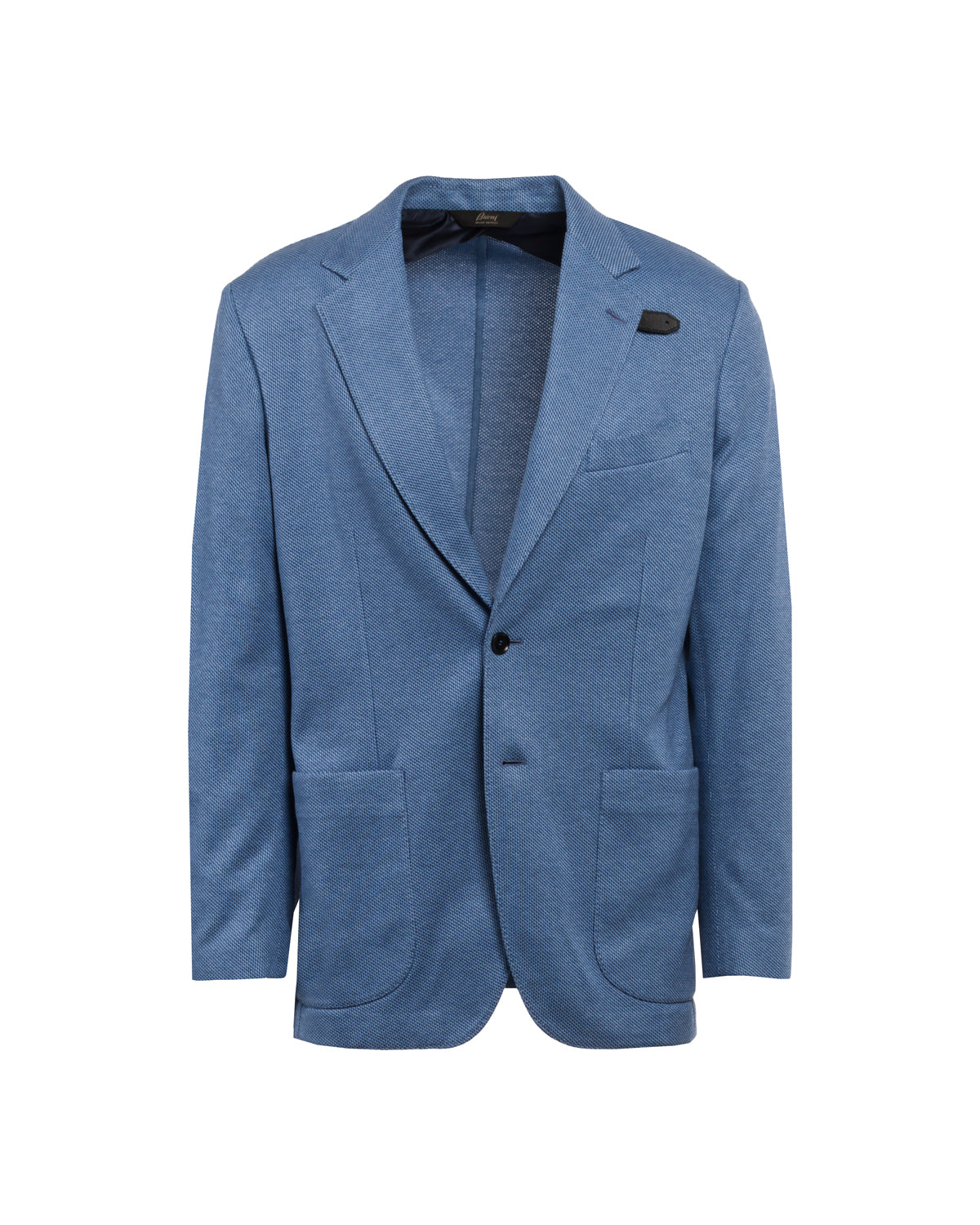 Two Button Silk Wool Blend Jacket