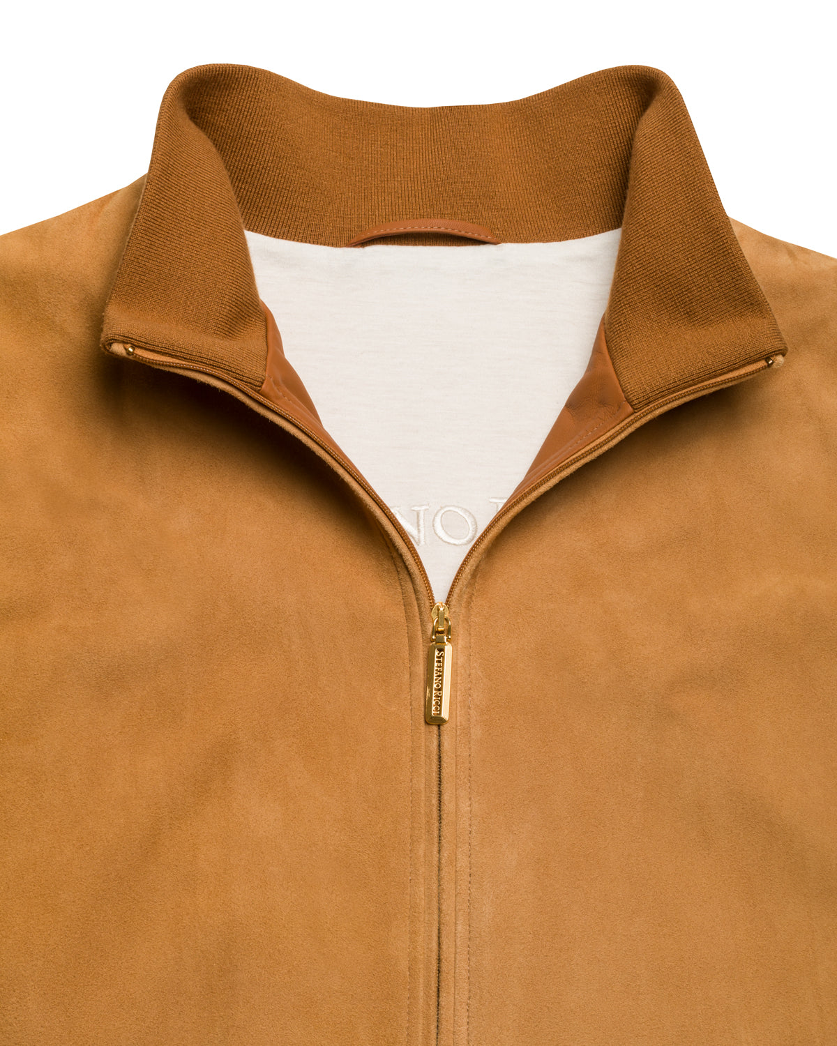 Suede Leather Blouson