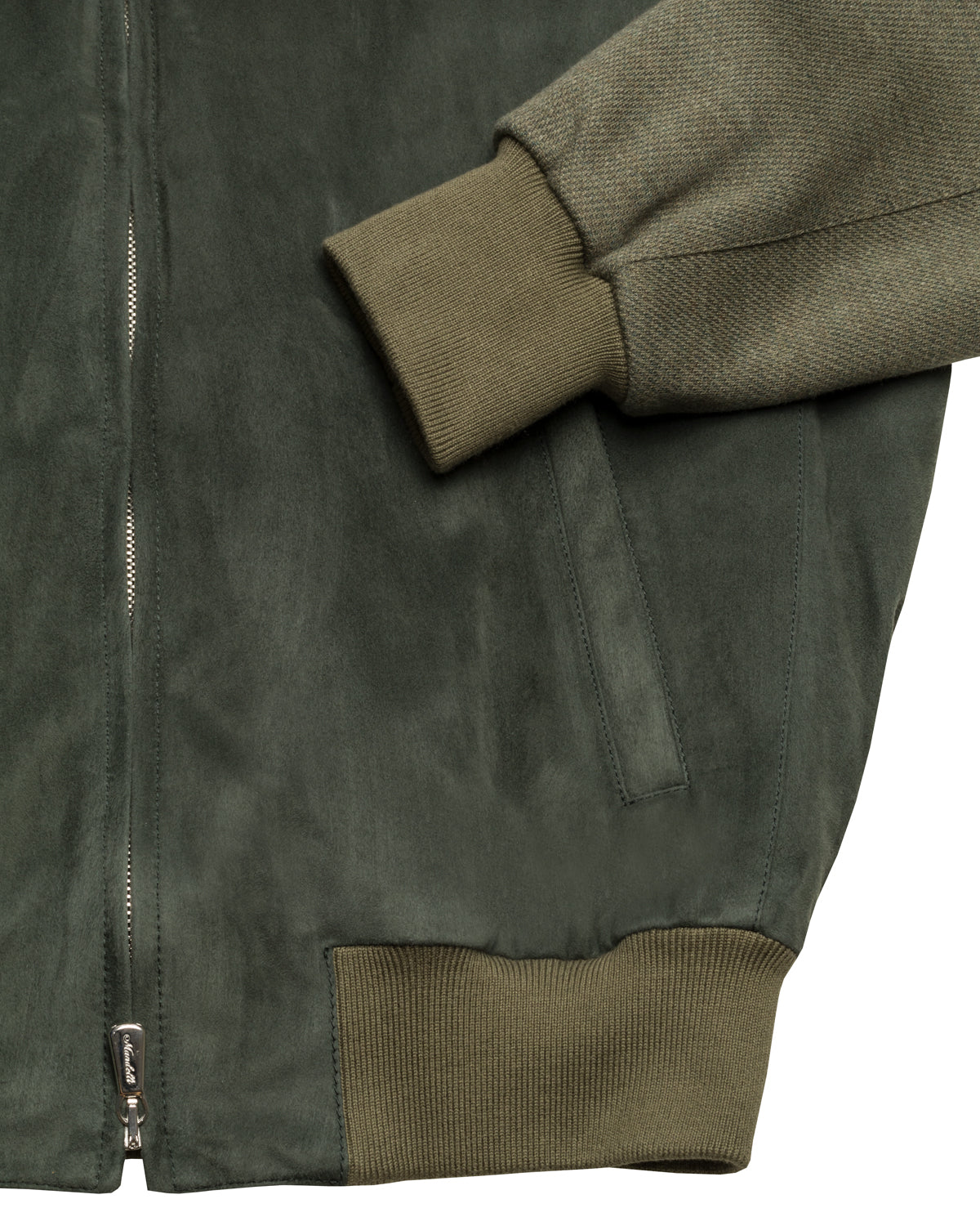 Suede Leather Blouson