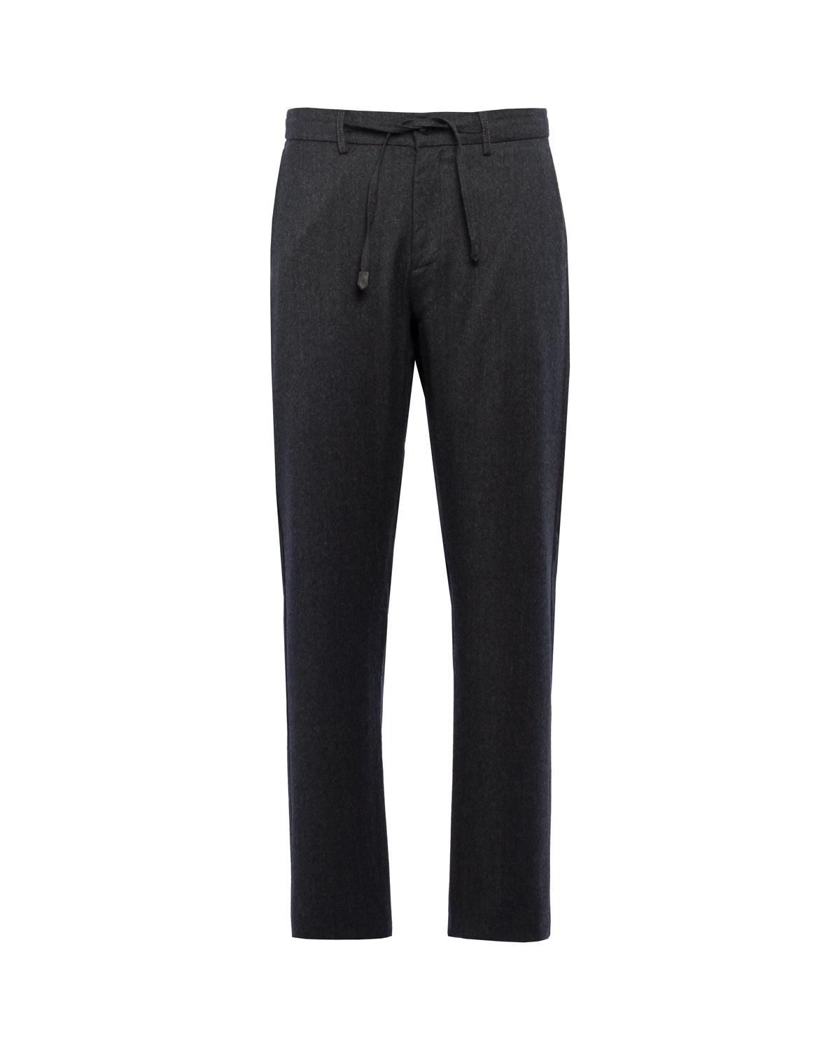 WOOL TROUSERS WITH DRAWSTRING