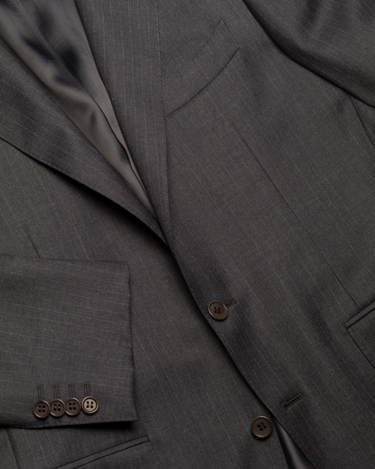 PINSTRIPE SUIT, WOOL