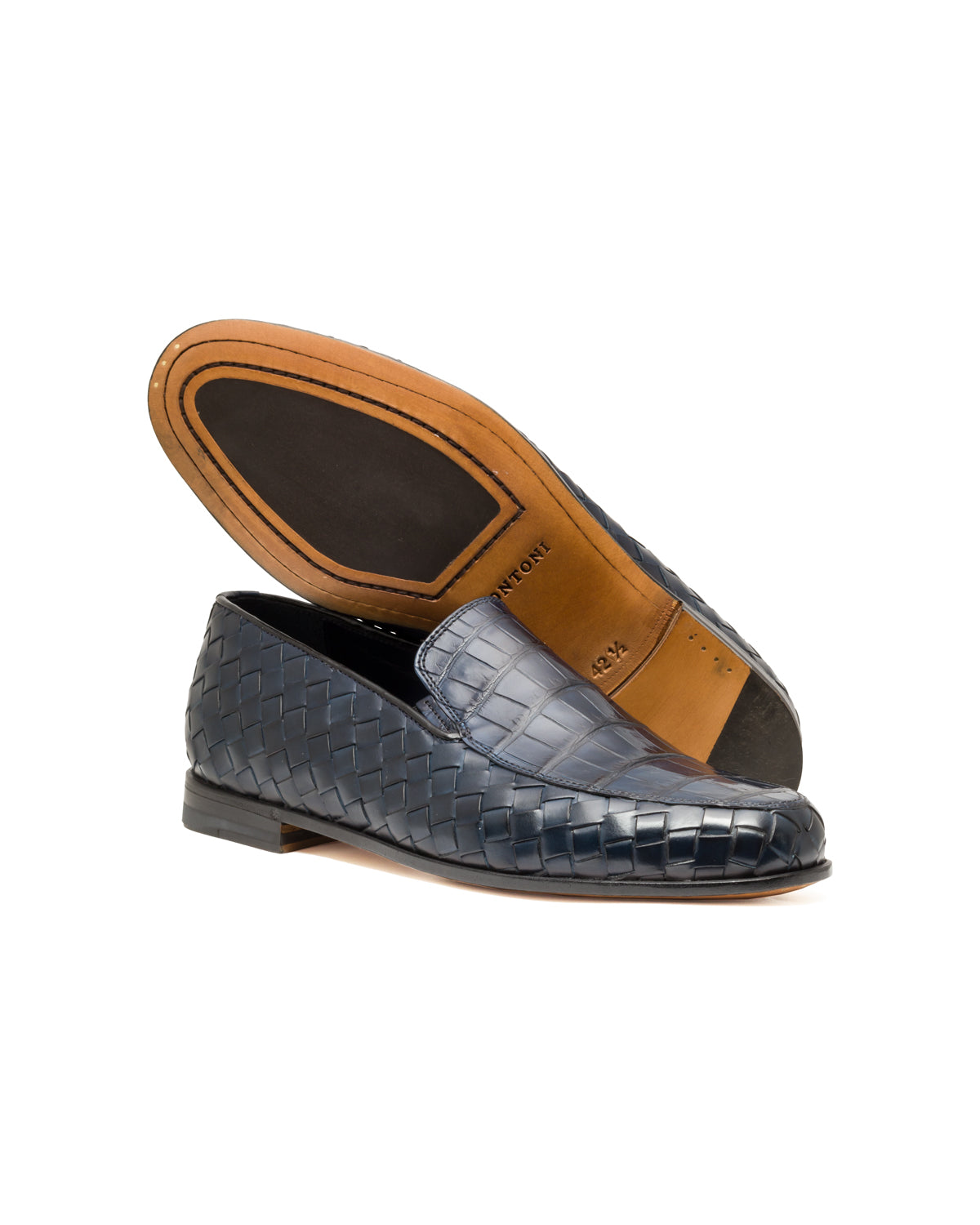 Crocodile Leather Loafers