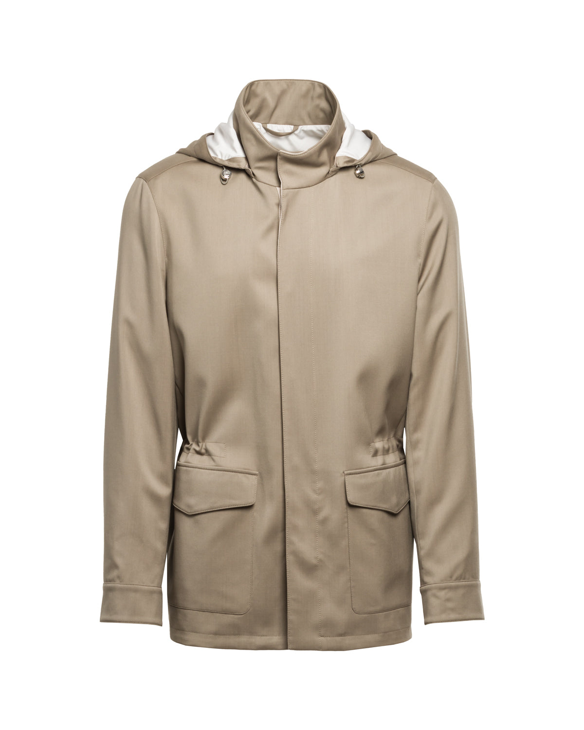 Hooded field jacket
