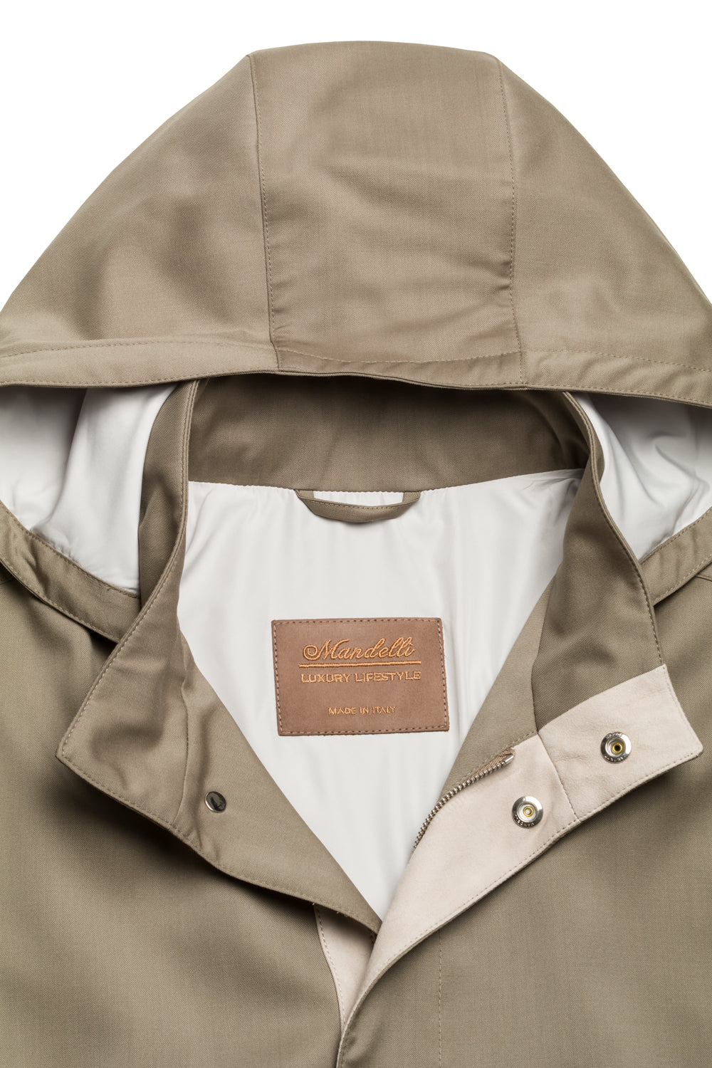 Hooded field jacket