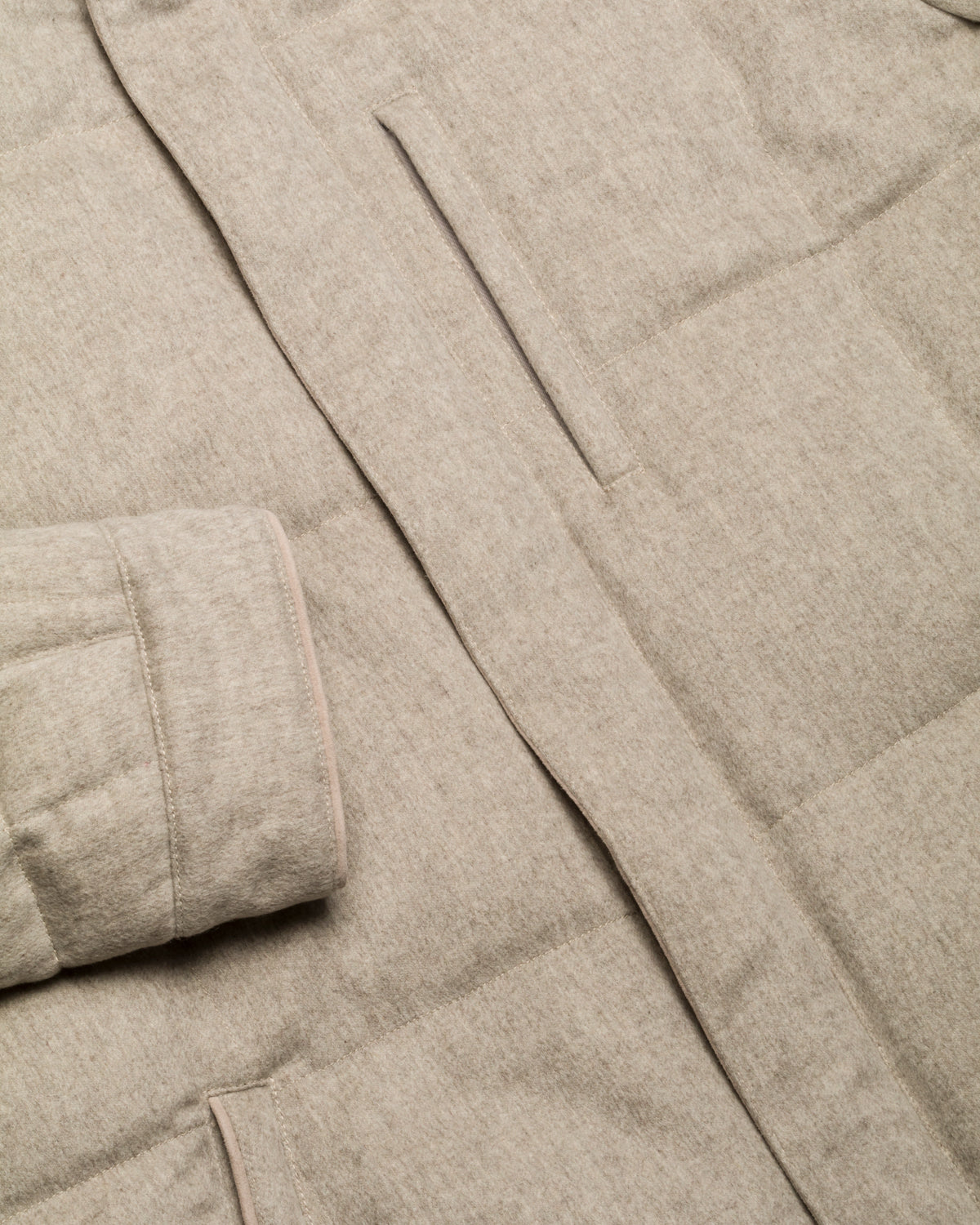 CASHMERE DOWN JACKET