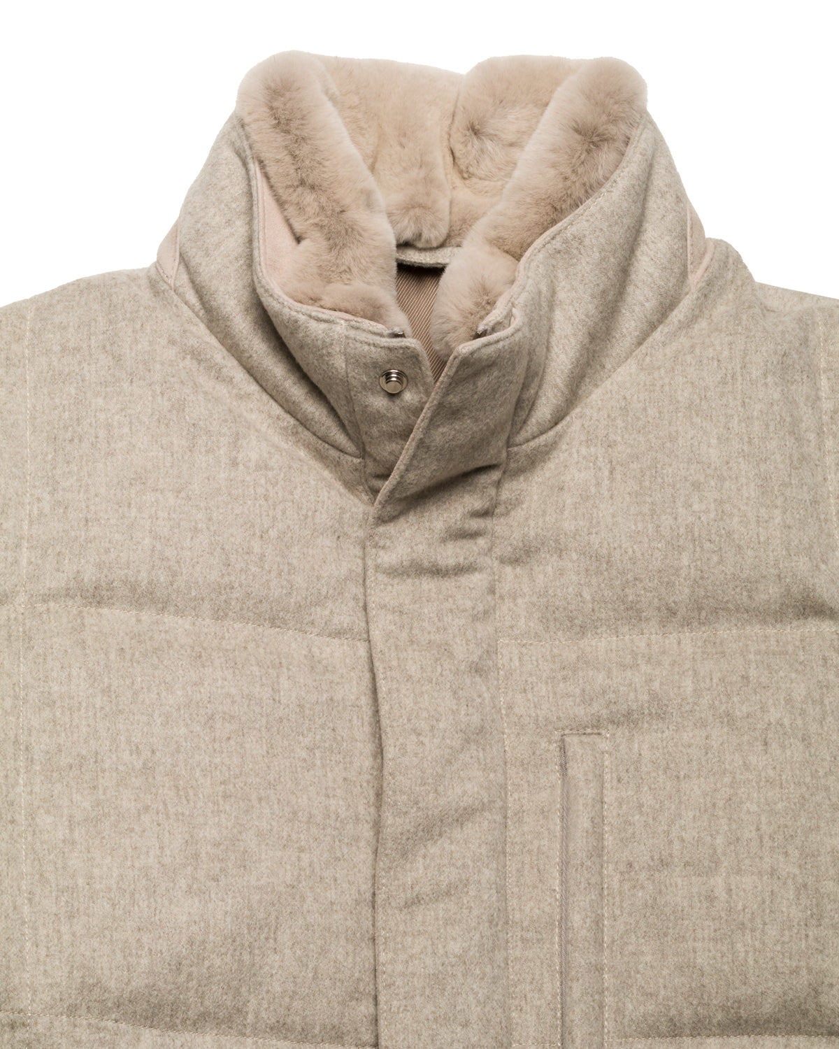 CASHMERE DOWN JACKET