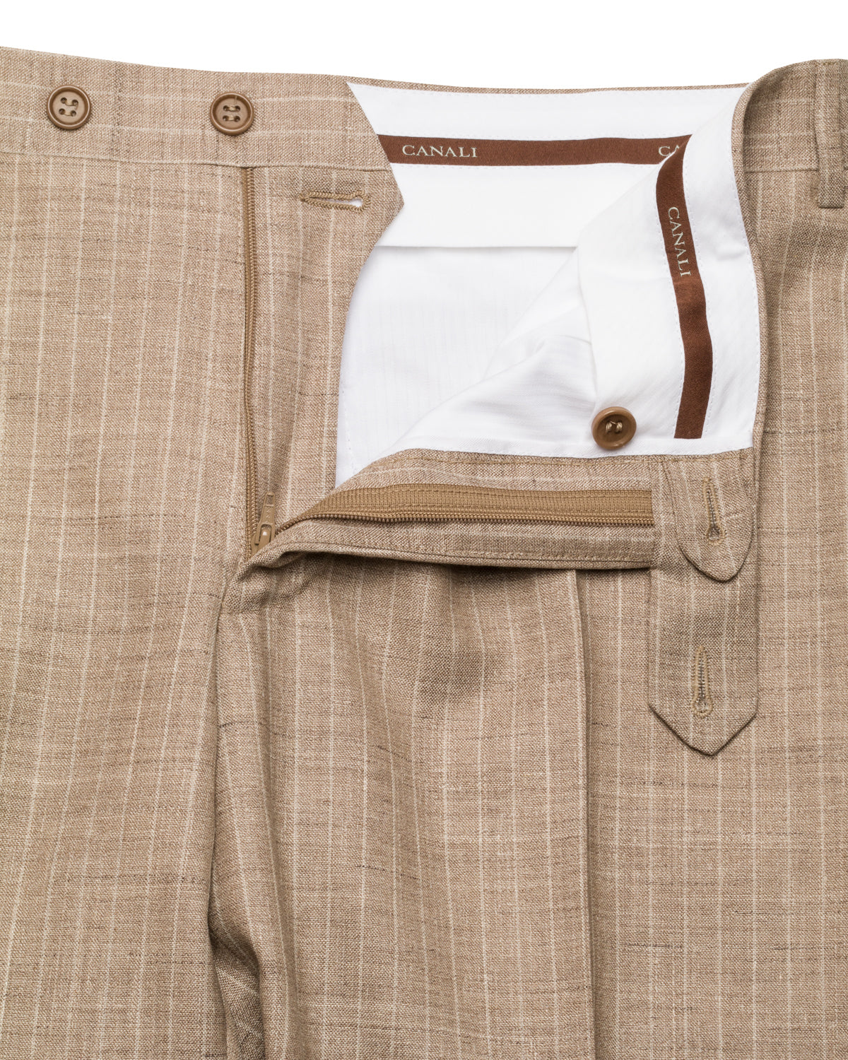 Pinstripe Two Button Suit