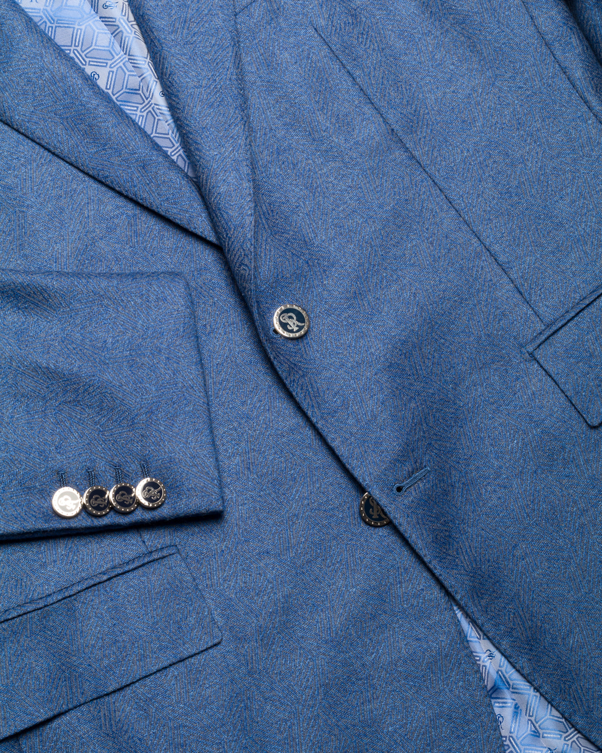 WOOL, SILK AND CASHMERE BLAZER