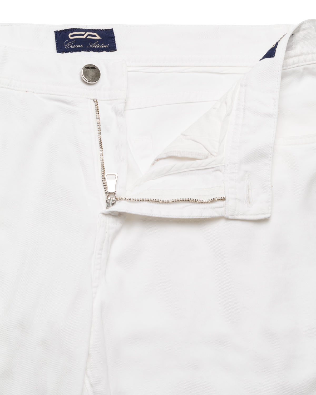 Cotton Blend Five Pocket Trousers