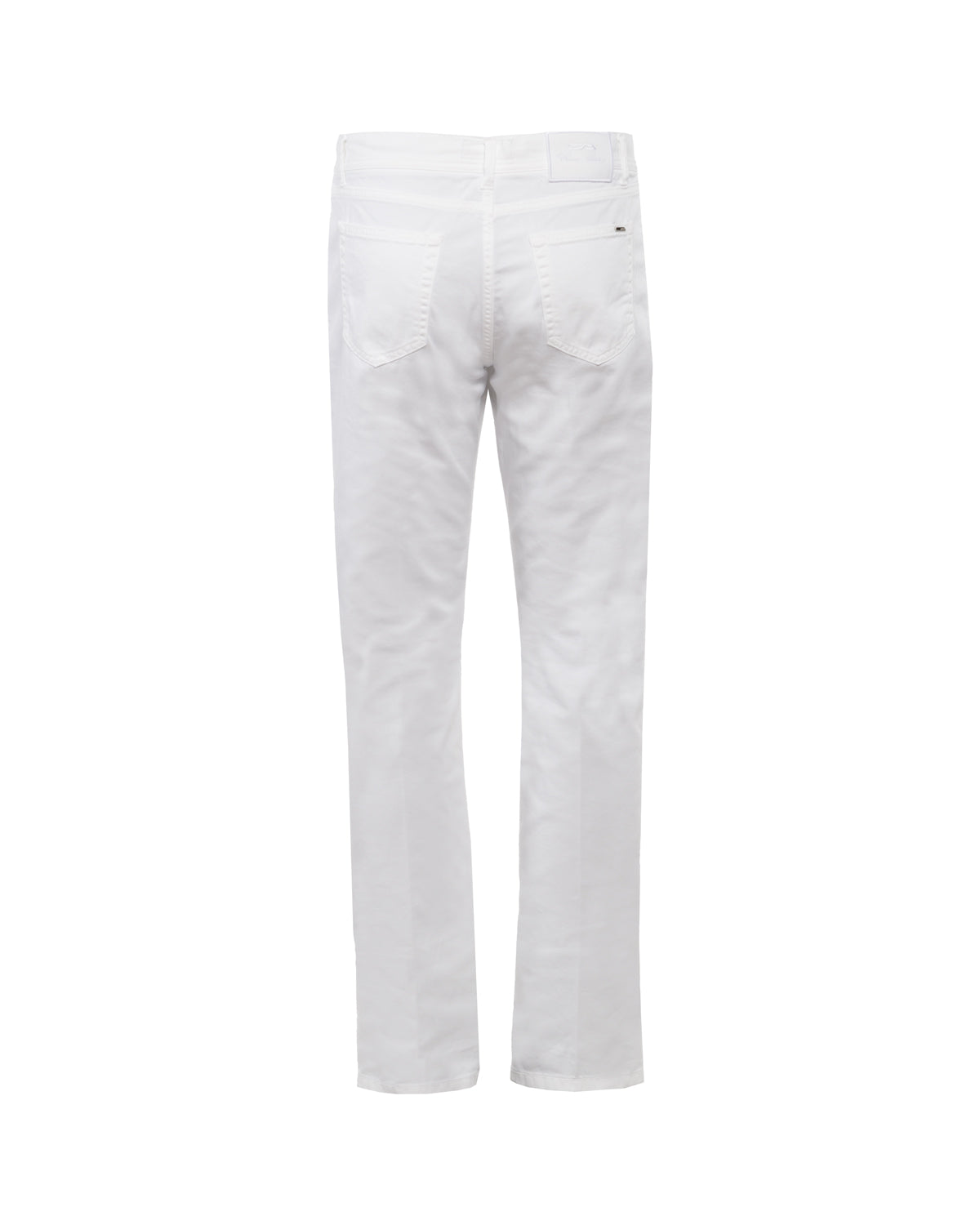 Cotton Blend Five Pocket Trousers
