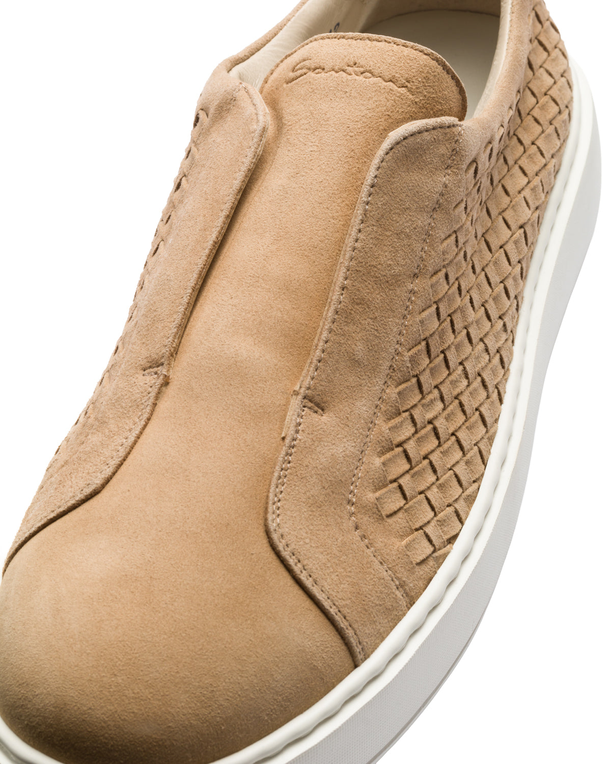 Suede Woven Sneakers