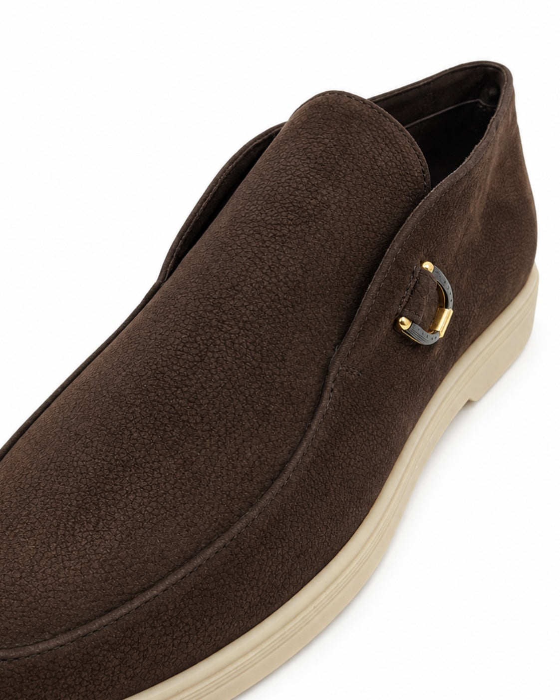 Brown Nubuck Leather Desert Boots