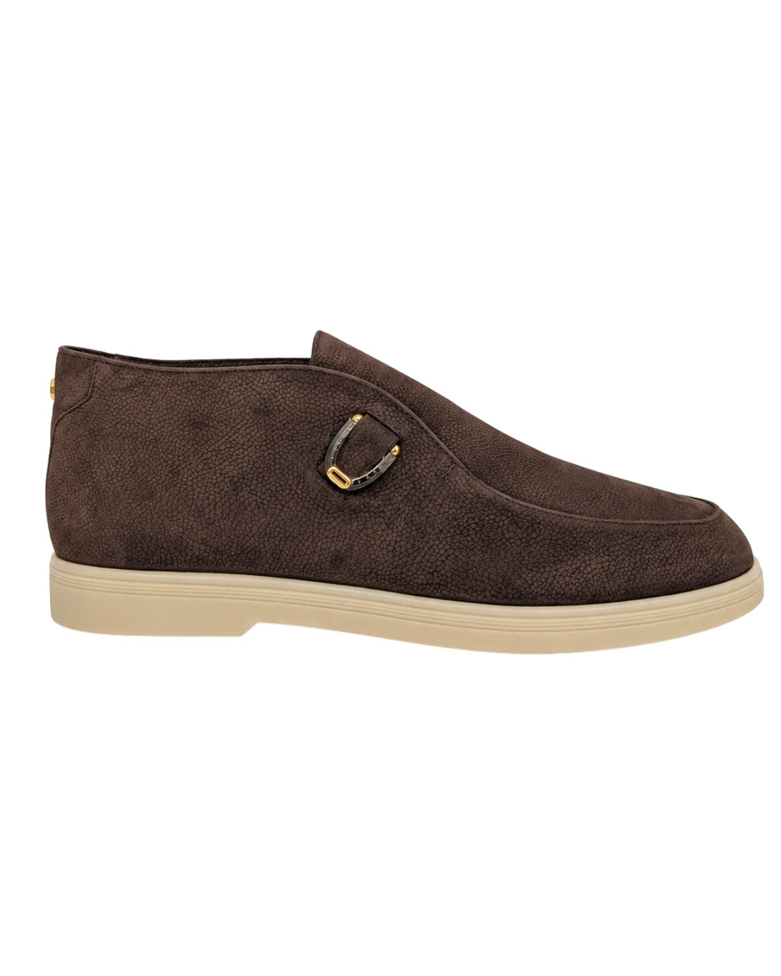 Brown Nubuck Leather Desert Boots