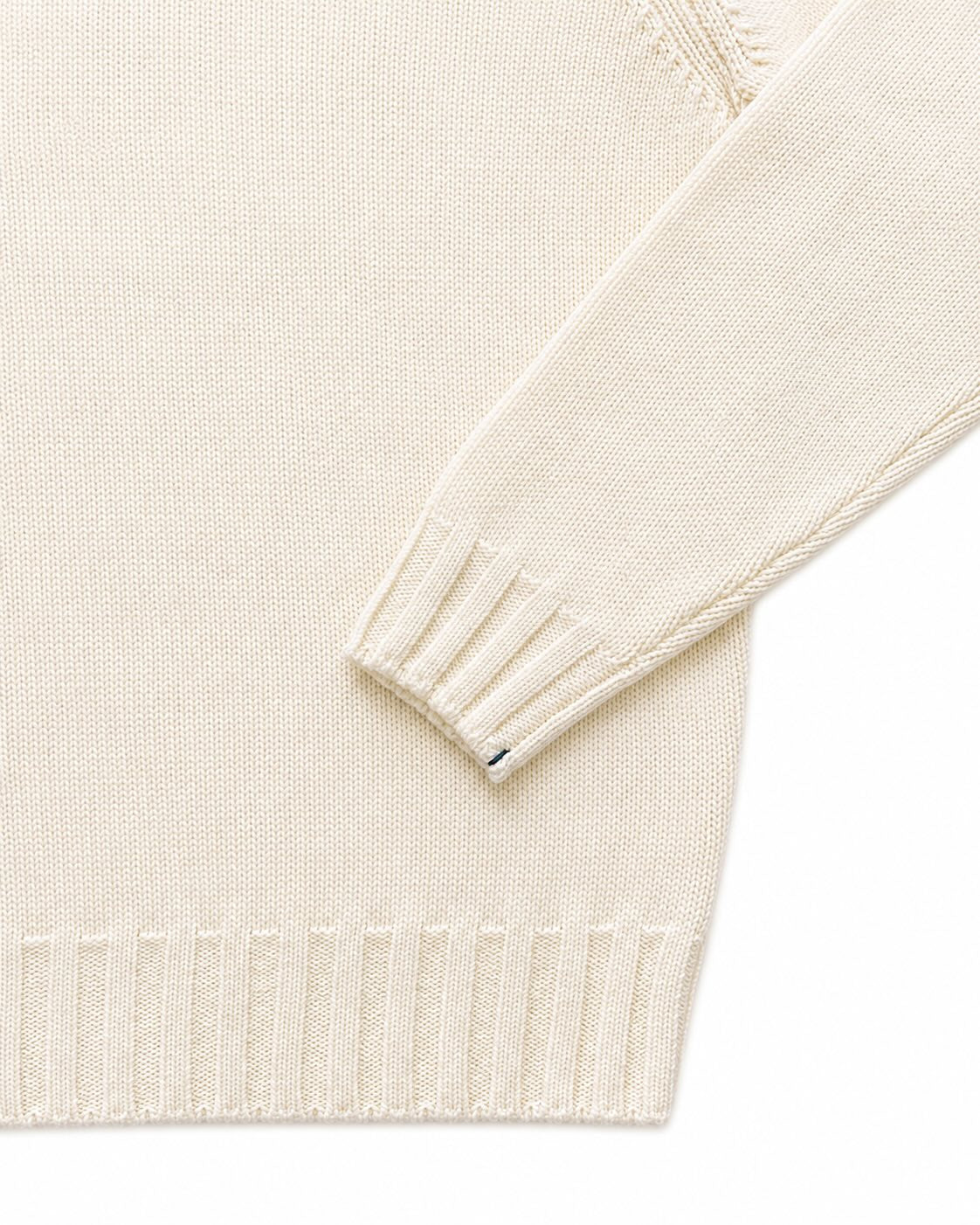 Cashmere Turtleneck Sweater in Ivory